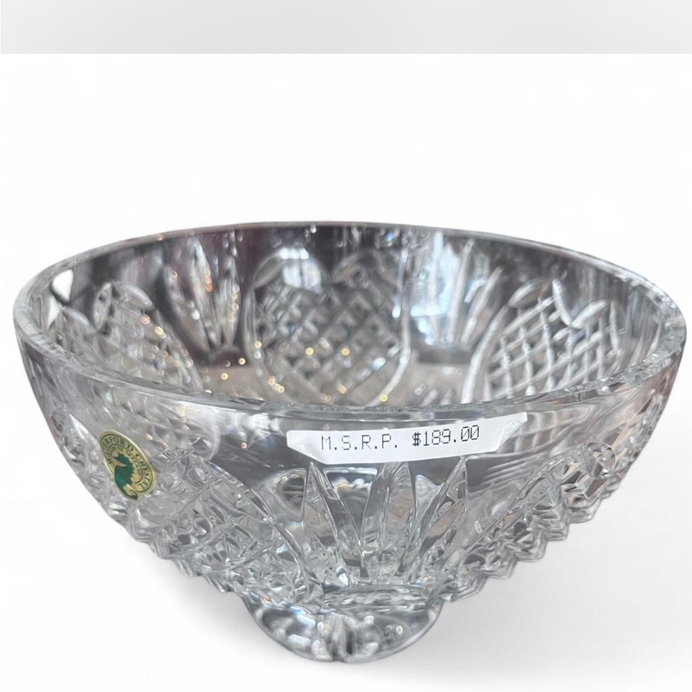 New vintage Waterford Crystal heirloom Bowl